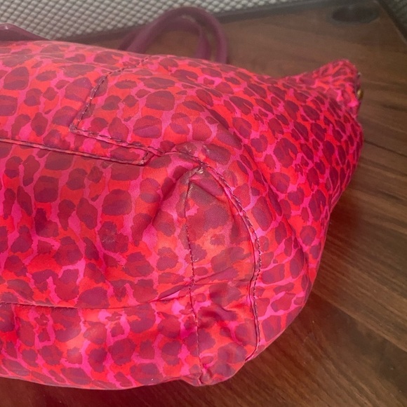 Marc Jacobs Preppy Pink Elizababy Nylon Tote Purse Diaper Bag - Picture 7 of 15